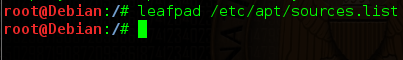 leafpad apt source