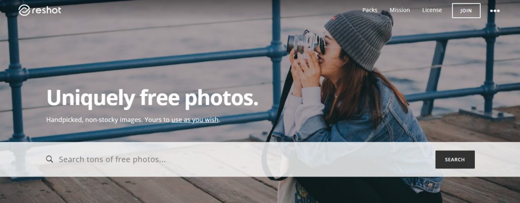 reshot free stock photos