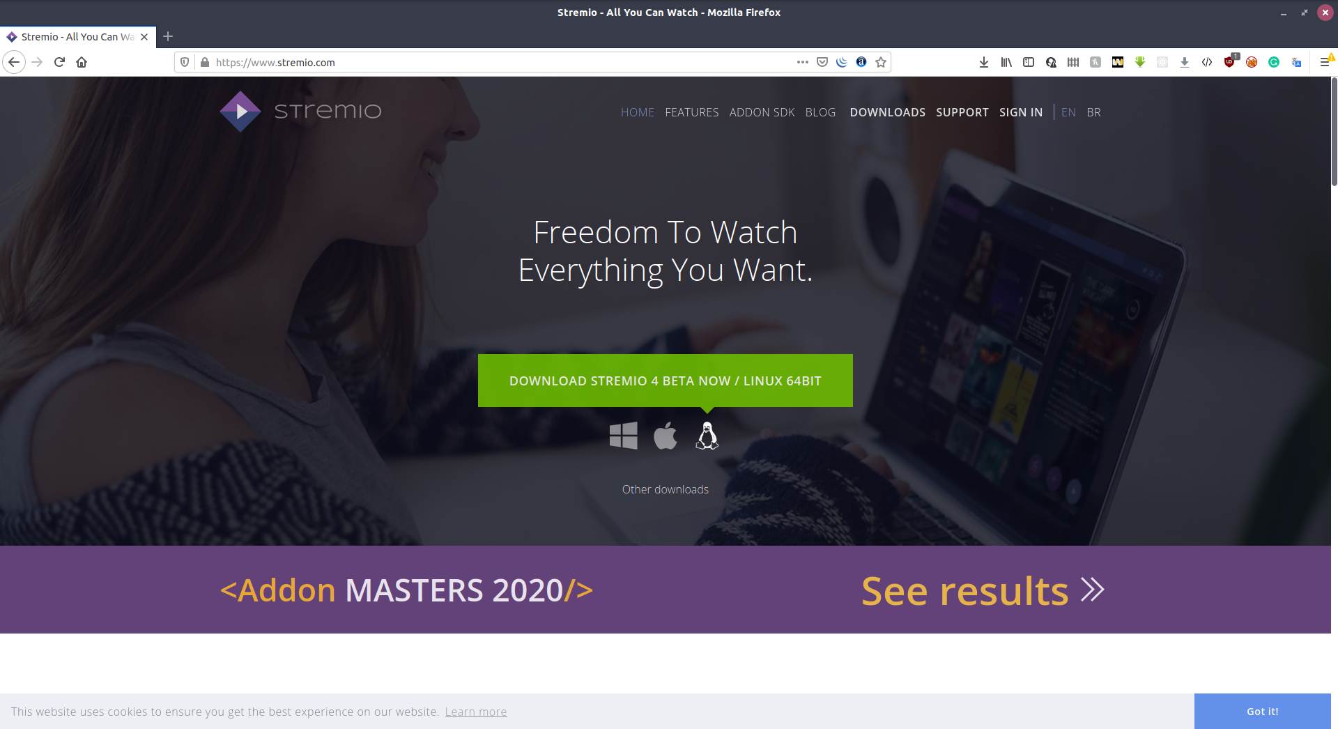 How to install Stremio on Linux 1
